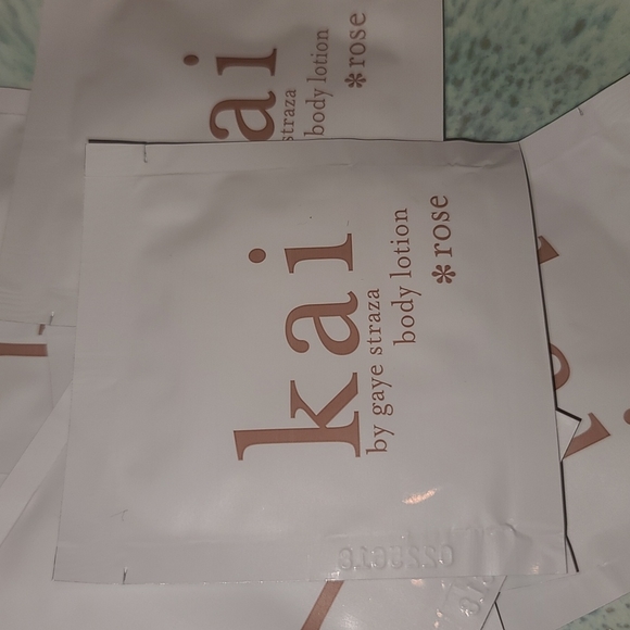 Kai Rose Body Lotion Fragrance by Gaye Straza - 9 Sample packets! - Picture 6 of 16